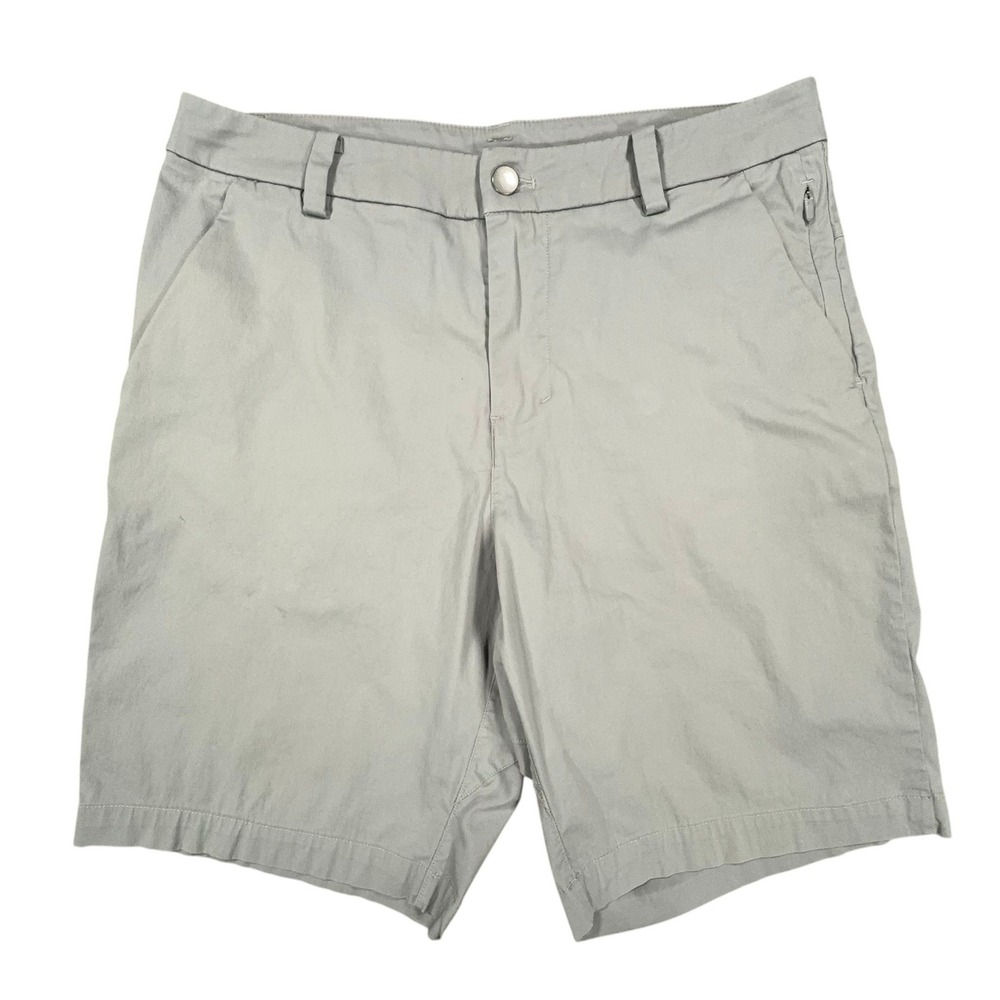 Lululemon‎ Commission ABC Shorts Mens 30x9 Cement Gray Classic Golf Stretch